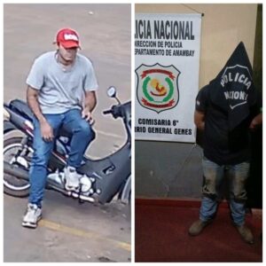 Detienen a un gomero tras ser visto en circuito cerrado hurtando una motocicleta