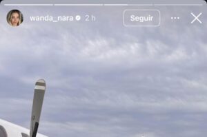 Wanda Nara y Lgante ya están en Paraguay