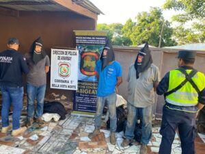 Capturan a tres supuestos abigeos en Bella Vista Norte