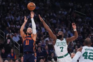 Las psiquiatrokes de Nueva York están en desventaja por la franja de tiras y la tercera victoria en semifinales hacia el este para la NBA | Baloncesto |