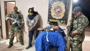 SENAD desarticula base de acopio de drogas y detiene a un brasileño en Zanja Pytã