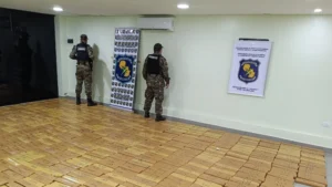Incautan 1.354 kilos de marihuana prensada en Pedro Juan Caballero