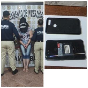 Mujer detenida en Pedro Juan Caballero por transacción sospechosa de G. 80 millones