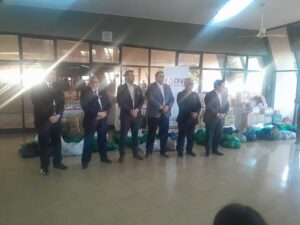 DNIT entrega alimentos ingresados de contrabando a instituciones de servicios en PJC