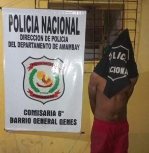 Violencia familiar en Pedro Juan Caballero conlleva descubrimiento de orden de captura