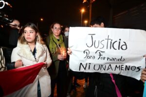 Autoconvocados se manifiestan reclamando justicia para María Fernanda Benítez 