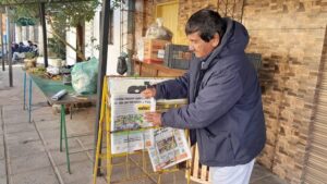 Día del Padre: con la venta de remedios refrescantes y diarios hizo crecer a sus hijos