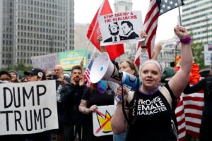‘No hay manifestación de reyes de reyes y desfile Parade Parade de Donald Trump, Live | El bautismo original comenzó: «¡No dejes que sean duros!»