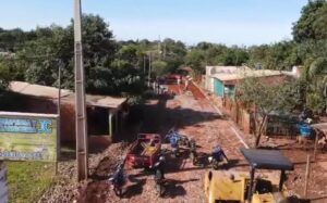 Municipalidad de Pedro Juan Caballero ejecuta nueva vía de conexión en barrios Defensores del Chaco y Jardín Aurora
