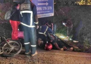 Mujer gravemente herida tras accidente de tránsito y omisión de auxilio en Capitán Bado