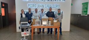 Hospital Regional de Pedro Juan Caballero recibe modernos equipos biomédicos