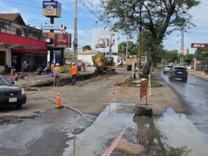 Atención: nuevos desvíos por obras en la avenida Mariscal López