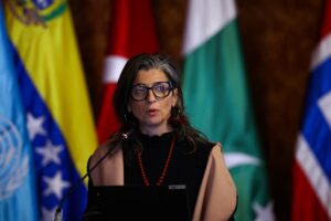 Francesca Albanese responde a Trump: «Esta es una advertencia para cualquiera que proteja las leyes mundiales»