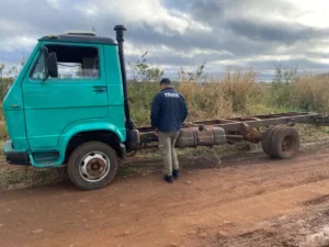 Recuperan camión robado en Pedro Juan Caballero