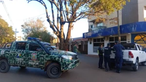 Policía frustra a tiros un asalto a una inmobiliaria en Pedro Juan Caballero