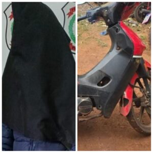 Recuperan motocicleta robada y detienen a un hombre en Pedro Juan Caballero