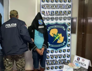 Hombre condenado a cinco años de prisión por tenencia de cocaína en Pedro Juan Caballero