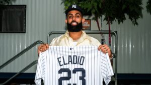 Eladio Carrión participó en el All-Star de la MLB 2025