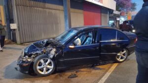 MRA: Triple choque en zona de incendio