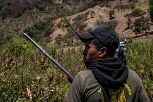 Mató a seis policías escondidas en Guerrero