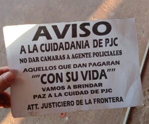 Panfletos amenazantes generan temor entre comerciantes de Pedro Juan Caballero