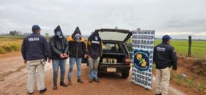 Tres hombres caen con 170 kilos de marihuana en Pedro Juan Caballero