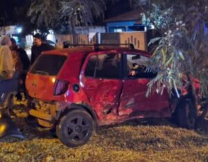 Choque frontal en Pedro Juan Caballero deja dos heridas graves y un detenido
