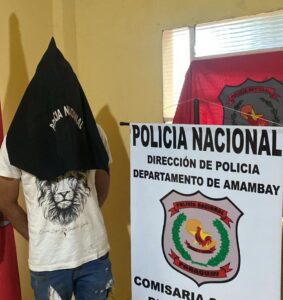 Con arresto domiciliario, hombre es detenido por intentar hurtar en un condominio de Pedro Juan Caballero
