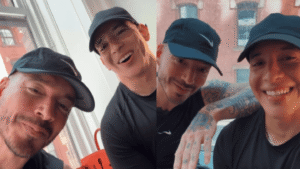 J Balvin y Daddy Yankee entrenaron juntos en el gimnasio – Estación 40