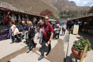 1.400 visitantes que fueron construidos en Machu Picchu en las transferencias
