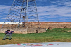 PJC: Un hombre amenazó con lanzarse de una torre del estadio Río Parapití