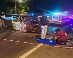 Conductor fallece tras chocar contra el muro de un puente en Capiatá