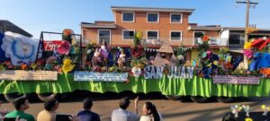 En la capital del departamento de Misiones, con un colorido desfile dieron la bienvenida a la primavera