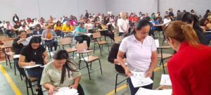 Amambay: docentes realizan prueba bajo estricta supervisión