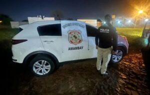Hallan en Pedro Juan Caballero camioneta robada a funcionario de la Fiscalía