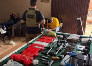 PJC: Cuatro detenidos, arsenal y vehículos incautados en operativo antidrogas