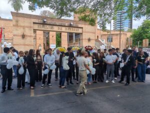 Así estudiantes de Derecho UNA homenajean a Guillermo Moral y exigen justicia