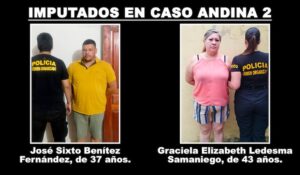 Cárcel para política liberal capturada en la operación Andina 2 de la Policía