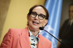 Costa Rica piensa en Rebeca GrynsPan al Salón de Seguridad General: «No empiezo a levantarme, y empiezo sin fuerzas»