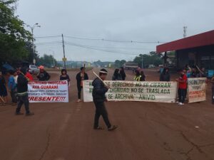 Protesta indígena sigue en Minga Guazú y amenazan con cierres más prolongados