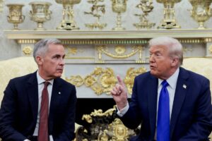 Trump se retira de las conversaciones comerciales con Canadá como se muestra en la publicación de un video de 1987 en el que Reagan critica los aranceles | Universal