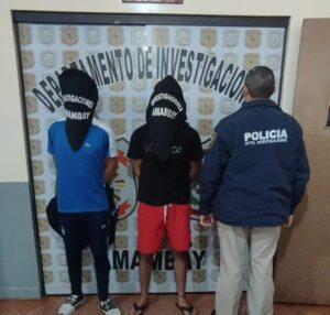 PJC: Detienen a dos jóvenes e incautan evidencias durante allanamiento por hurto agravado