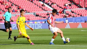 ¡A octavos con sustos! Paraguay cae ante Ucrania, pero avanza en el Mundial Sub 20