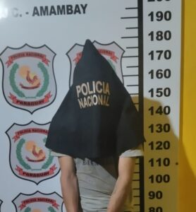 Capturan a prófugo de la justicia tras intentar tobar una vivienda en Pedro Juan Caballero