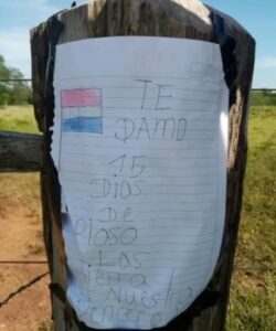 Comandante asegura que están investigando para dar con autores de amedrentamientos