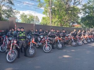 Grupo Lince refuerza presencia en la zona de la Costanera y Defensores del Chaco
