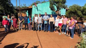 Municipalidad de Pedro Juan Caballero entrega tanque de agua de 5.000 litros a la comunidad de Romero Cue