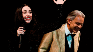 Nicki Nicole se emociona al cantar con Andrea Bocelli: – Estación 40