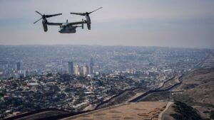 Estados Unidos y México cooperan en ataques con drones en la frontera