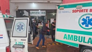 Hospital General de Santa Rosa del Aguaray se inunda y obliga a evacuar a los pacientes